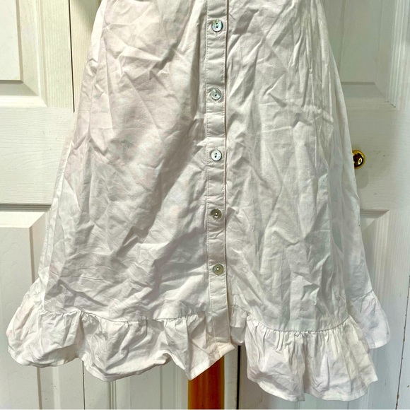 NWT Sim & Sam Elegant White 100% Cotton Button-Down Dress - Picture 4 of 12